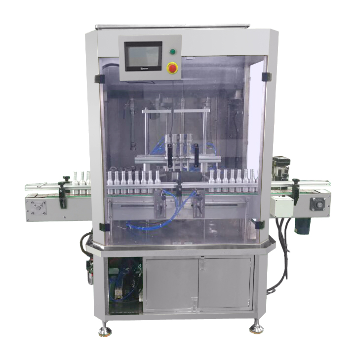 自動(dòng)四頭膏體灌裝機(jī)